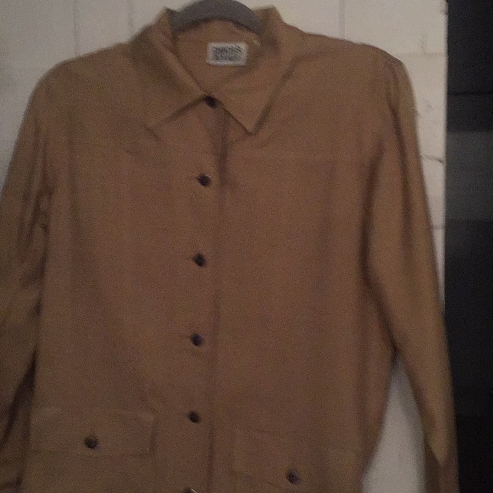 Chico's 100% silk jacket size 0